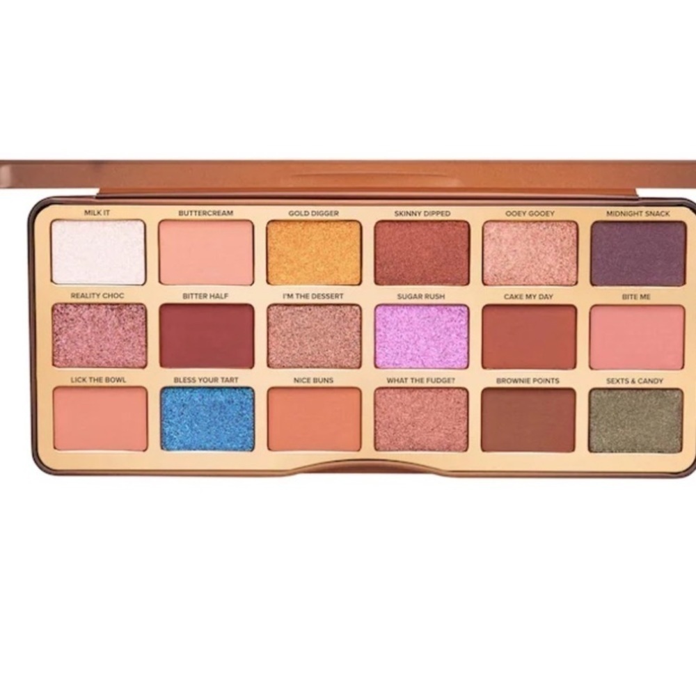 Too Faced Better Than Chocolate Cocoa-Infused Eye Shadow Palette 18 Shades